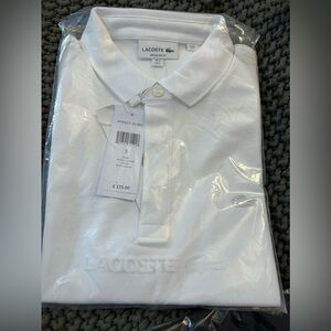 BRAND NEW, with tags in the bag Lacoste short sleeve shirt